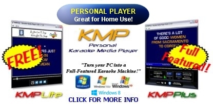 KMP Personal Karaoke Player Software