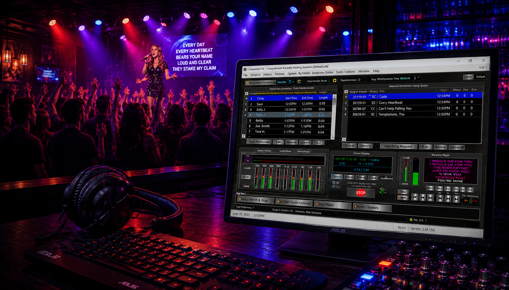 CompuHost V3 Professional Karaoke Hosting Software