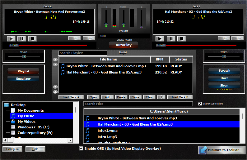 Integrated DJ / FillerTunes